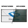 350 Series Commercial PVC Mesh PLUS Fence Windscreen, Forest Green