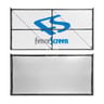 400 Series Commercial Block Solid Vinyl Fence Privacy Screen, Alpine White
