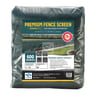 600 Series Commercial Open Vented Fence Windscreen, Midnight Green