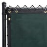 750 Series Commercial Block Privacy Fence Screen, Midnight Green