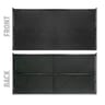 750 Series Commercial Block Privacy Fence Screen, Obsidian Black