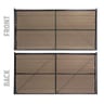 130 Series Temporary Fence Screen, Beige, 50'x6' (5'-8") - 85%