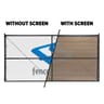130 Series Temporary Fence Screen, Beige, 50'x6' (5'-8") - 85%