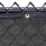 Temporary Fence Screen, Pre-Cut Privacy Panels for Temp Fence, Jet Black