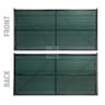 911 Series FlameBlock Fire-Retardant Fence Screen, Forest Green