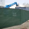 911 Series FlameBlock Fire-Retardant Fence Screen, Forest Green