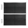 911 Series FlameBlock Fire-Retardant Fence Screen, Jet Black