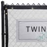 112 Series Builder Logo Screen with Vinyl Logo Banners, Alpine White