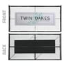 112 Series Builder Logo Screen with Vinyl Logo Banners, Alpine White