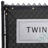 112 Series Builder Logo Screen with Vinyl Logo Banners, Jet Black