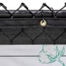 112 Series Builder Logo Screen with Vinyl Logo Banners, Jet Black
