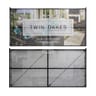 311 Series Mesh Fence Wrap, Alpine White