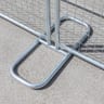 9000 Series Gray 6ft x 50ft Steel Welded Wire Fence Panel Kit