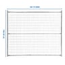 9000 Series Gray 6ft x 50ft Steel Welded Wire Fence Panel Kit