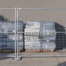 9000 Series Gray 6ft x 50ft Steel Welded Wire Fence Panel Kit