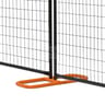 9011 Series Orange Round Tubed Galvanized Steel Stands