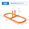 9011 Series Orange Round Tubed Galvanized Steel Stands
