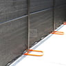 9011 Series Orange Round Tubed Galvanized Steel Stands