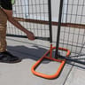 9011 Series Orange Round Tubed Galvanized Steel Stands