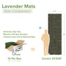 1200 Series Artificial Lavender Mats