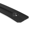 4000 Series Blade Slat® Bottom Locking Chain Link Fence Slats, Obsidian Black, 4 ft