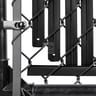 4000 Series Blade Slat® Bottom Locking Chain Link Fence Slats, Obsidian Black, 4 ft