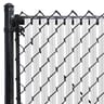 4000 Series Blade Slat® Bottom Locking Chain Link Fence Slats, Alpine White, 4 ft