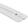 4000 Series Blade Slat® Bottom Locking Chain Link Fence Slats, Alpine White, 4 ft