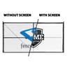 111 Series Builder Logo Roll Printed Fence Screen, Alpine White
