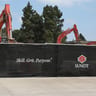 111 Series Builder Logo Roll Printed Fence Screen, Jet Black