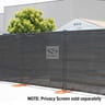 9011 Series Black 6ft x 50ft Welded Wire Fence Panel Kit