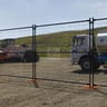 9011 Series Black 6ft x 50ft Welded Wire Fence Panel Kit