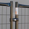 9011 Series 6ft Black Welded Wire Fence Panels