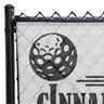 150 Series Basic Logo Printed Fence Screen, Alpine White