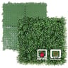 NatraHedge Artificial Dark Green Boxwood Mats