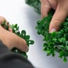 NatraHedge Artificial Dark Green Boxwood Mats
