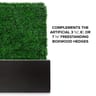 1250 Series Baxter Frosted Black Aluminum Planter Box