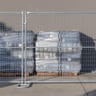 9000 Series 6ft Gray Steel Welded Wire Fence Panels