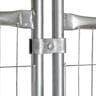 9000 Series Gray Steel Panel Clamp Set With Hardware