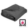 900 Series Mesh Debris Net Tarp, Jet Black, 25' x 20'