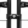9011 Series Black Steel Panel Clamp Set With Hardware