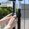 9011 Series Black Steel Panel Clamp Set With Hardware