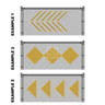 7000 Series Reflective Fence Tape, Safety Orange
