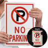 8002 Series - No Parking Sign image2