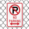 8003 Series - No Parking Symbol Arrow Pointing Left & Right image1