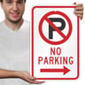 8005 Series - No Parking Text and Right Arrow image2