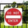8001 Series - Do Not Enter Parking Sign image1