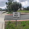8006 Series - Do Not Enter Parking Lot Sign image4