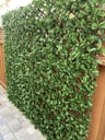 Customer photo of Faux English Laurel Privacy Fence