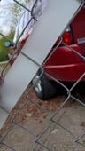 Customer photo of Chain Link Fence Privacy Tape